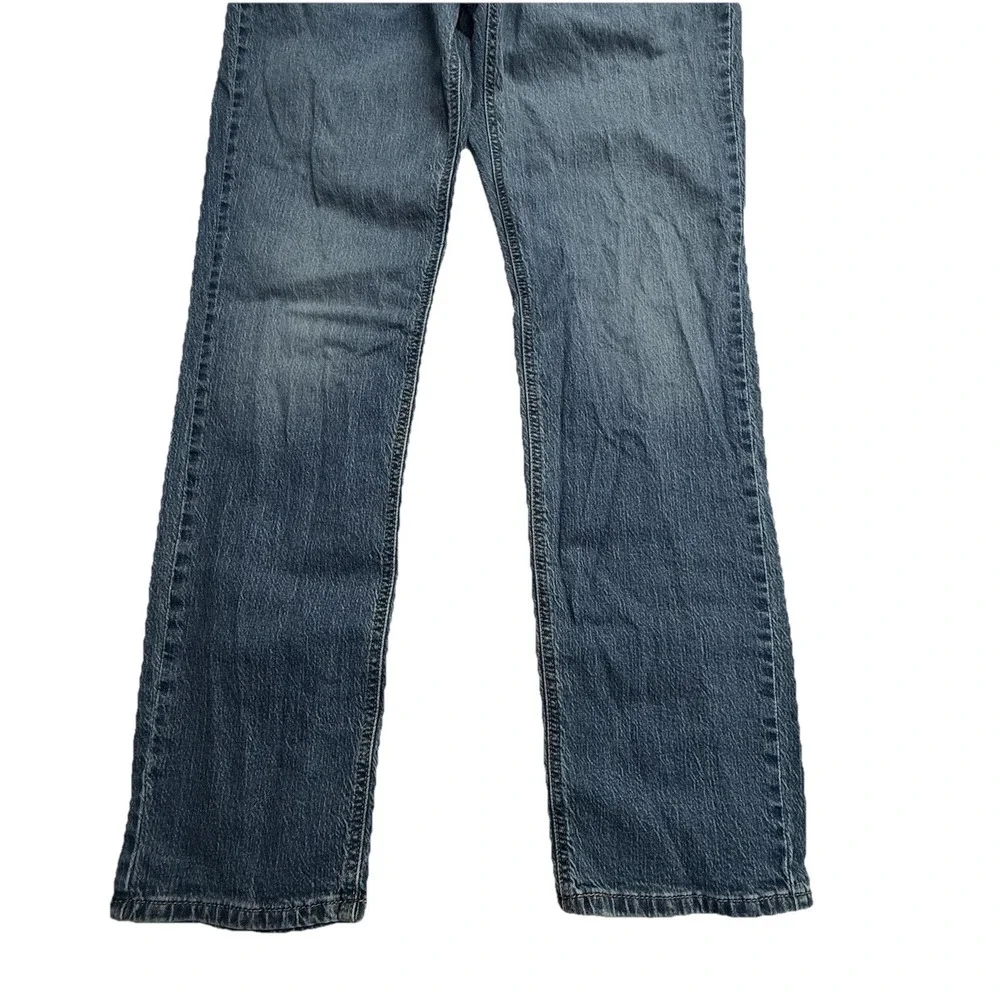 Levis 541 Athletic Taper Jeans‎ Mens 34x34 Medium Wash Denim Red Tab